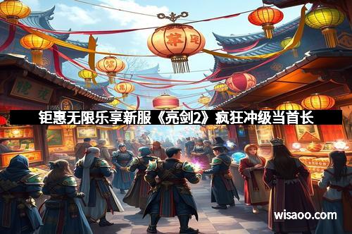 钜惠无限乐享新服《亮剑2》疯狂冲级当首长
